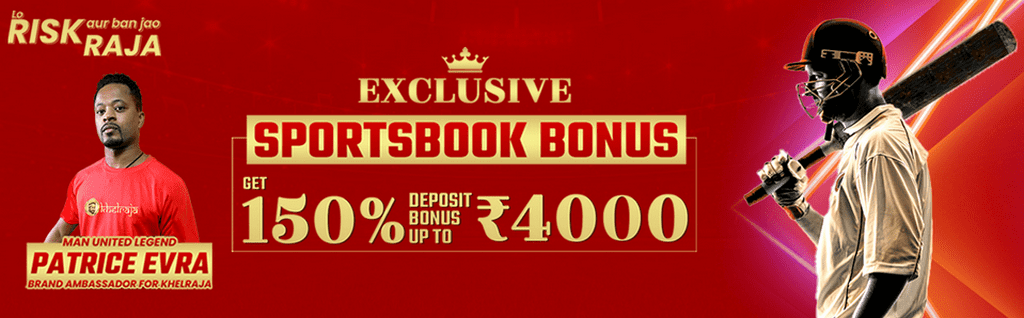 100% bonus on the first deposit of the bookmaker Khelraja